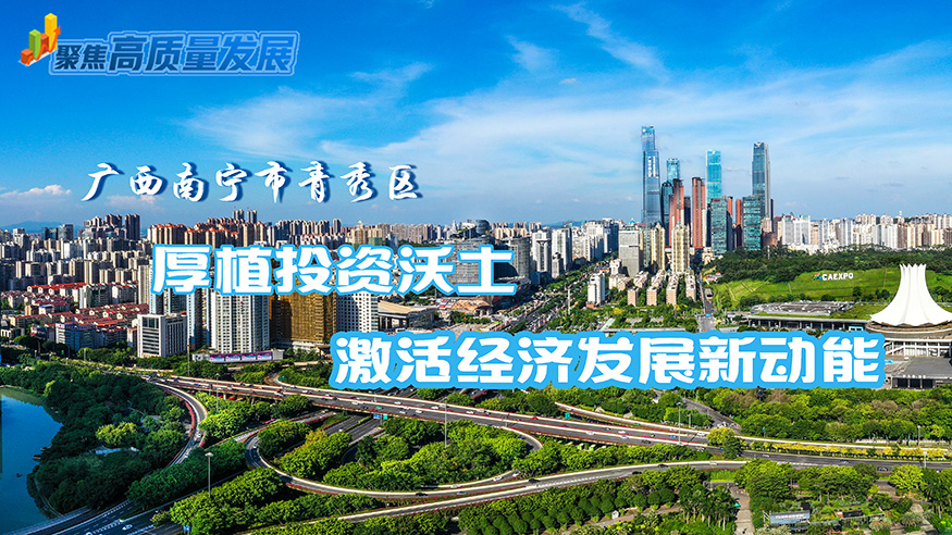 聚焦高質量發展丨廣西南寧市青秀區：厚植投資沃土激活經濟發展新動能