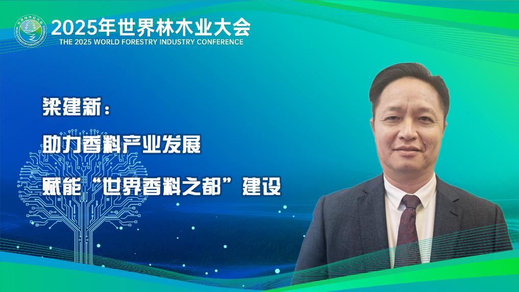 梁建新：大力發展香料產業 助力玉林打造“世界香料之都”