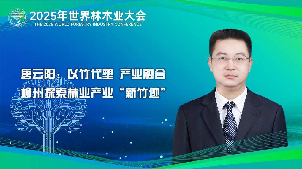 唐云陽：以竹代塑 產業融合 柳州探索林業產業“新竹跡”