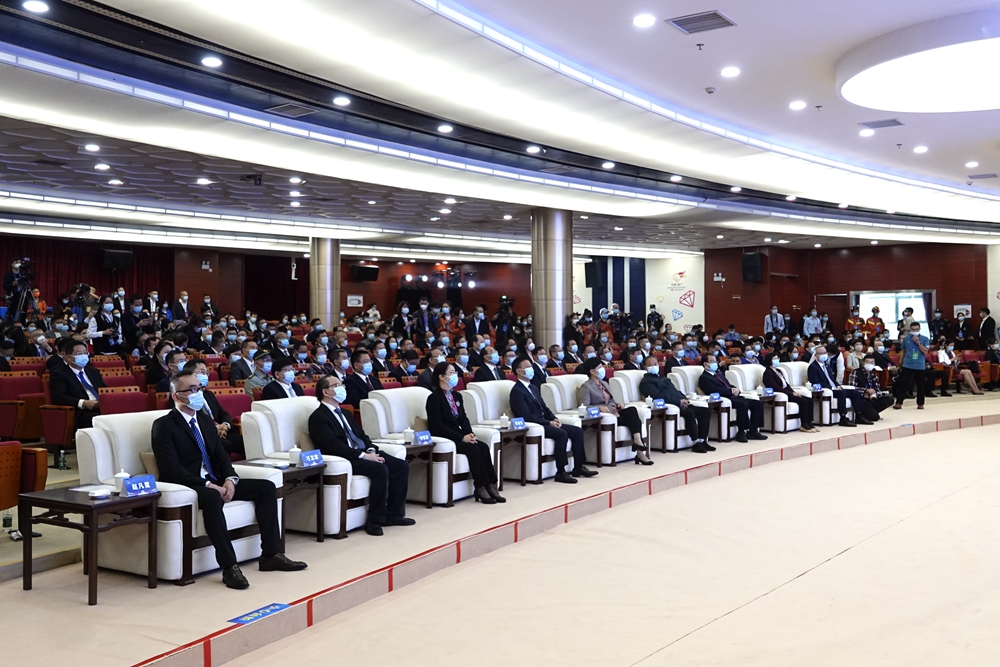 第十九屆梧州寶石節開幕式現場